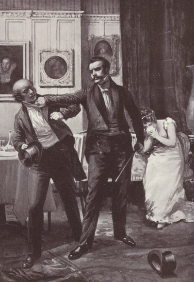 Vanity Fair için William Makepeace Thackeray (lito) çizimi by Harold Hume Piffard