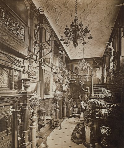 Salon, Wickham Salonu, Kent, 1897 by Harold Palmer