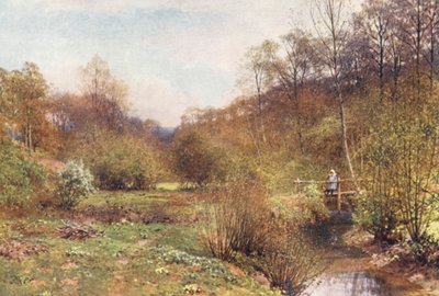 Tomurcuklanma Yılı, Ockley (renkli taş baskı) by Harold Sutton Palmer