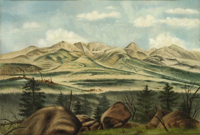 Leadville, Colorado, yak. 1880. by Harriet A. Harris