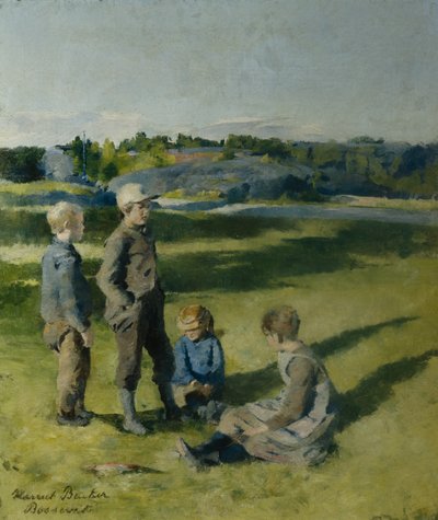 Çocuklar, Bossevik by Harriet Backer