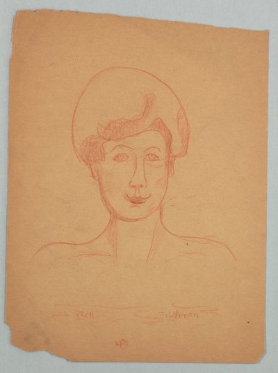Portre çalışması, Bell Tilghman by Harriet Blackstone