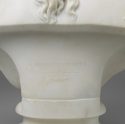 Medusa, yaklaşık 1854 (mermer) by Harriet Goodhue Hosmer