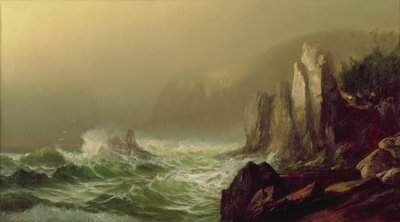 Grand Manan Adası (tuval üzerine yağlıboya) by Harrison Bird Brown