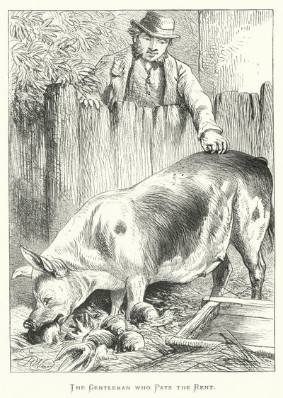 Kirayı Ödeyen Bey by Harrison William Weir