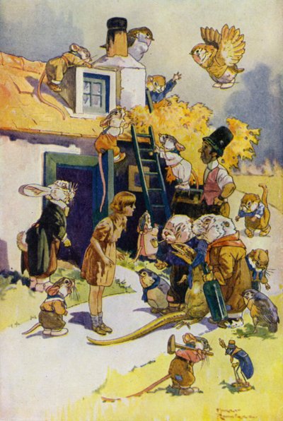 Alice Harikalar Diyarında (renkli taş) by Harry Rountree
