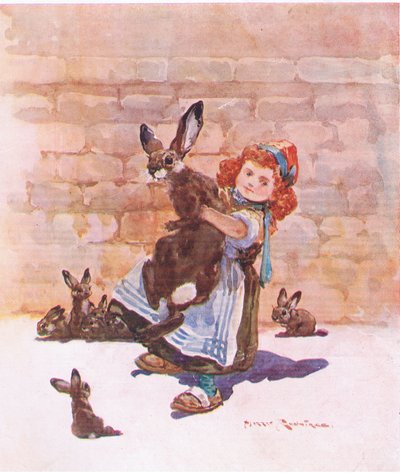 Bir kucak dolusu (renkli lito) by Harry Rountree