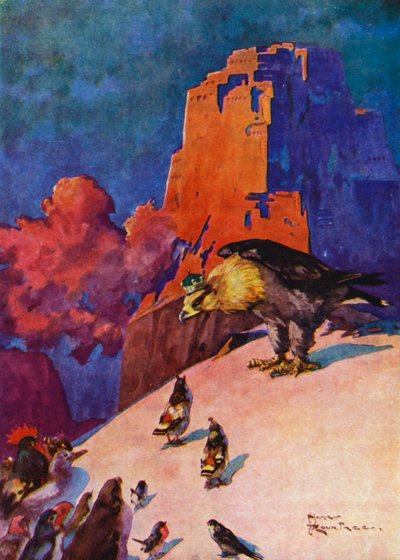 Küçük Kekliğin Çalınan Yumurtaları (renkli taş) by Harry Rountree