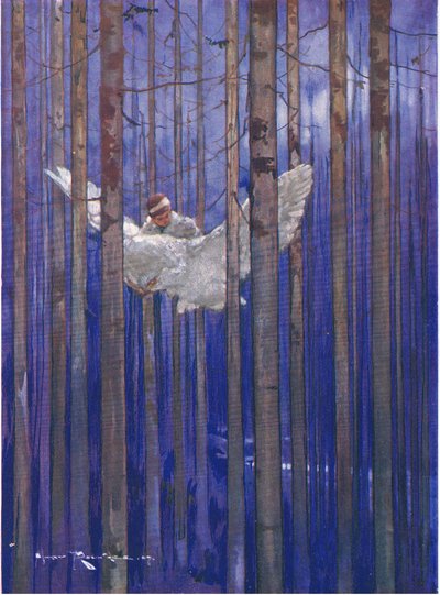 Baykuş ve Gilbert ay ışığında muhteşem gezintiler yaptılar (The Forest Foundling
