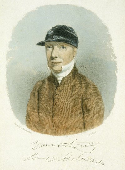 George Osbaldeston (1787-1866) 1866, J.B. Hunt tarafından oyulmuş (renkli aquatint) by Harry (after) Hall