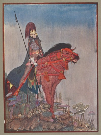Baron Frederick Von Metzengerstein. by Harry Clarke