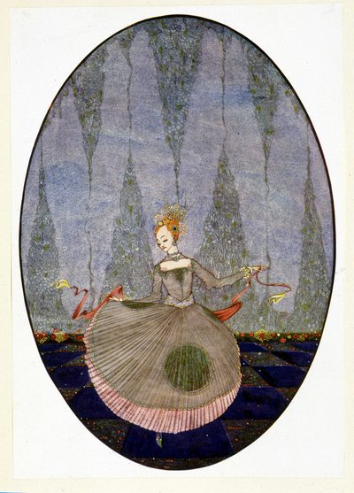 Andersen'ın “Küçük Deniz Kızı”nda henüz kimsenin dans etmediği yerde dans etmek by Harry Clarke