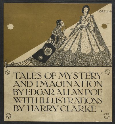 Resimli ön kapak. by Harry Clarke