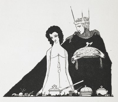 'Külkedisi; ya da küçük cam terlik'. by Harry Clarke