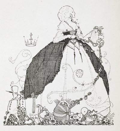 Hikaye için illüstrasyon, 'Peri'. by Harry Clarke