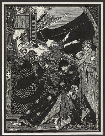 Şişede Bulunan Mesaj, 1918 by Harry Clarke