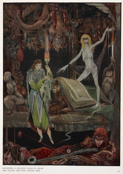 Methinks, korodaki bir milyon aptal çıldırıyor ve asla yorulmayacak by Harry Clarke