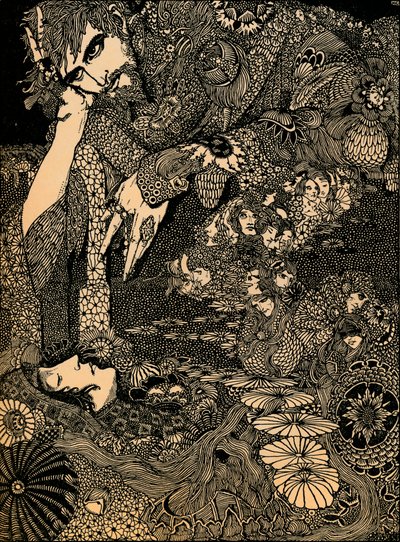 Morella, c1920 by Harry Clarke