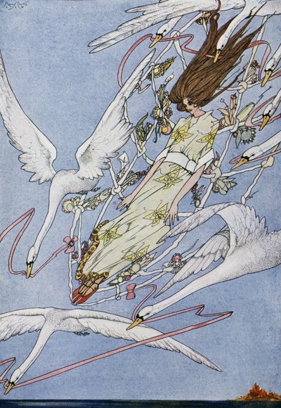 Yabani kuğular, Hans Christian Andersen