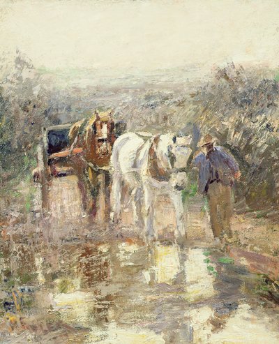 Atlar ve Araba by Harry Fidler