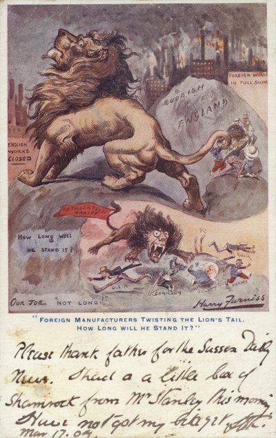 Aslan Kuyruğunu Büken Yabancı Üreticiler. Ne Kadar Dayanacak by Harry Furniss