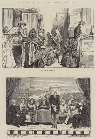 Seçim Mizahları by Harry Furniss