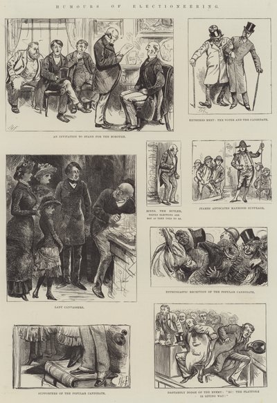 Seçim Mizahları by Harry Furniss