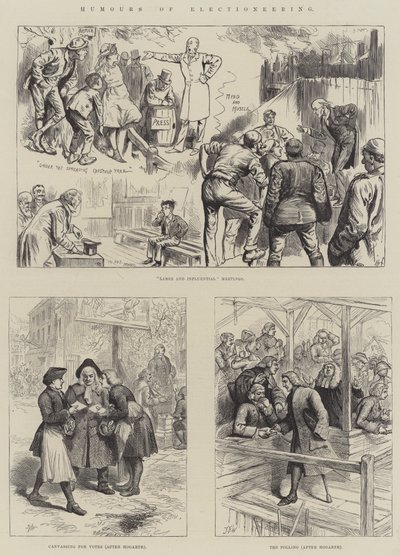 Seçim Mizahları by Harry Furniss