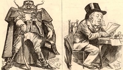 İdeal ve Gerçek': William Henry Smith (1825-1891) by Harry Furniss