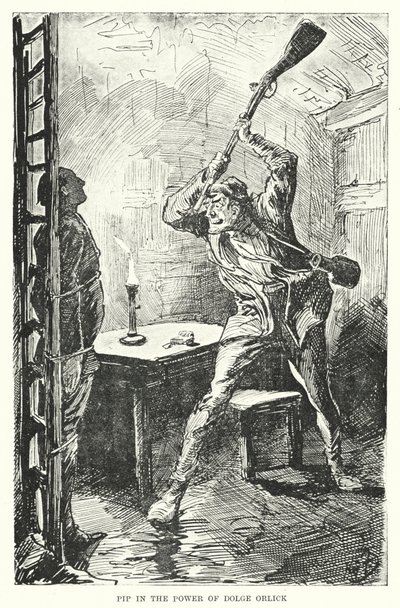 Charles Dickens tarafından Büyük Beklentiler için İllüstrasyon (lito) by Harry Furniss