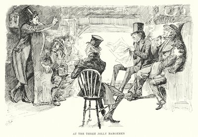 Charles Dickens tarafından Büyük Beklentiler için İllüstrasyon (lito) by Harry Furniss