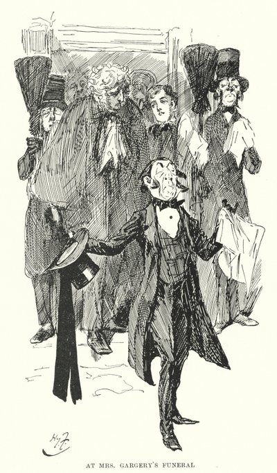 Charles Dickens tarafından Büyük Beklentiler için İllüstrasyon (lito) by Harry Furniss