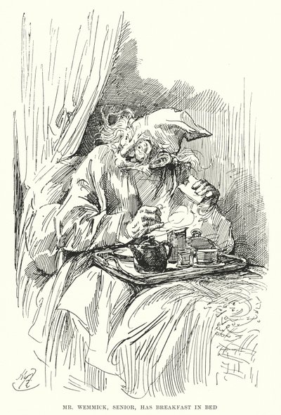 Charles Dickens tarafından Büyük Beklentiler için İllüstrasyon (lito) by Harry Furniss