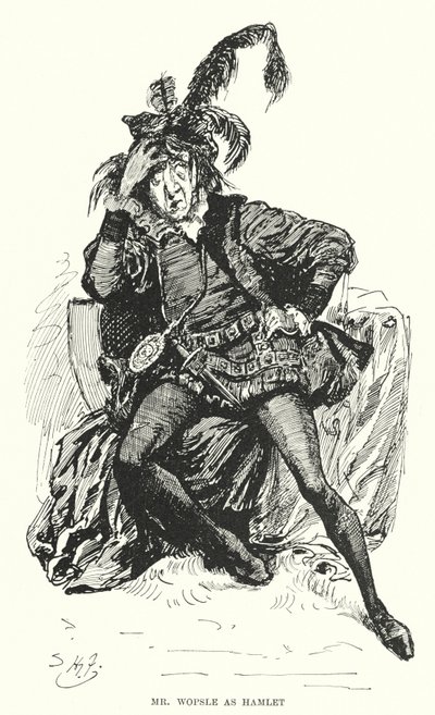 Charles Dickens tarafından Büyük Beklentiler için İllüstrasyon (lito) by Harry Furniss