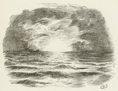 Lewis Carroll tarafından Sylvie ve Bruno için illüstrasyon by Harry Furniss