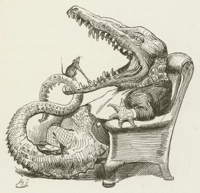 Lewis Carroll tarafından Sylvie ve Bruno için illüstrasyon by Harry Furniss