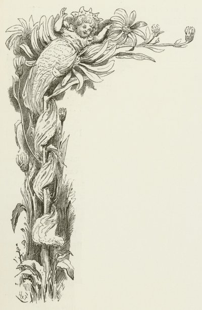 Lewis Carroll tarafından Sylvie ve Bruno için illüstrasyon by Harry Furniss