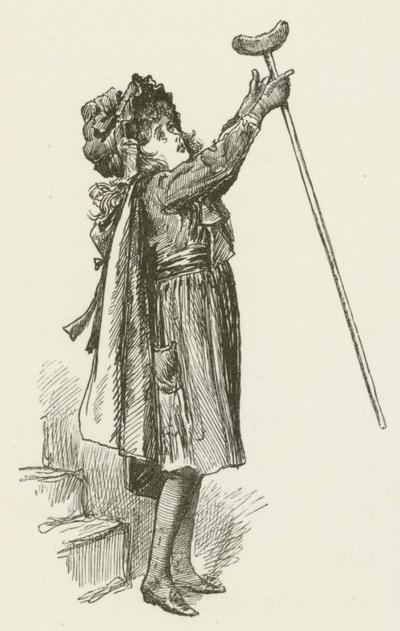 Lewis Carroll tarafından Sylvie ve Bruno için illüstrasyon by Harry Furniss