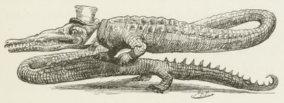 Lewis Carroll tarafından Sylvie ve Bruno için illüstrasyon by Harry Furniss