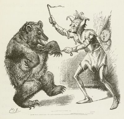 Lewis Carroll tarafından Sylvie ve Bruno için illüstrasyon by Harry Furniss