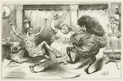 Lewis Carroll tarafından Sylvie ve Bruno için illüstrasyon by Harry Furniss