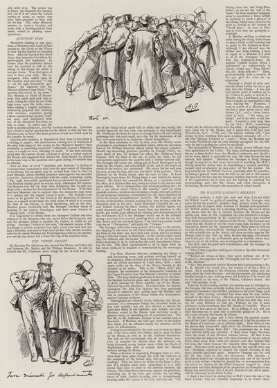 Parlamentoda Yaşam, Evdeki Yabancılar by Harry Furniss