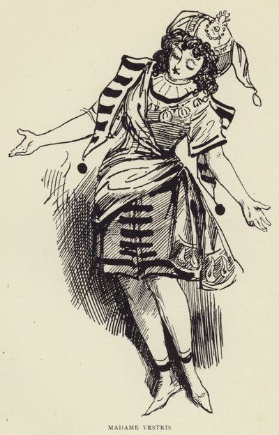 Madam Vestris by Harry Furniss