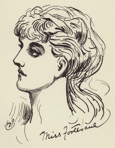 Bayan Fortescue by Harry Furniss