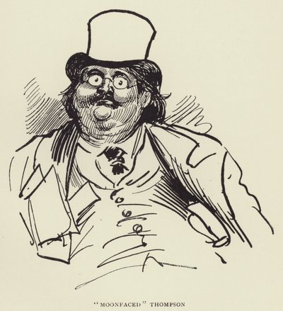 ay yüzlü Thompson by Harry Furniss