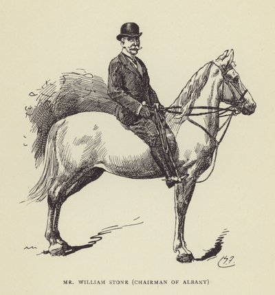 Albany Başkanı Bay William Stone by Harry Furniss