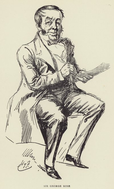 Sör George Gül by Harry Furniss