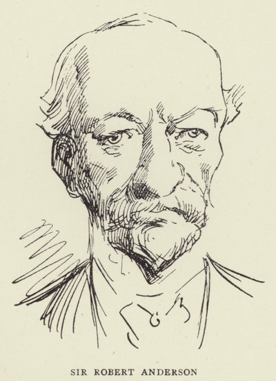 Sör Robert Anderson by Harry Furniss