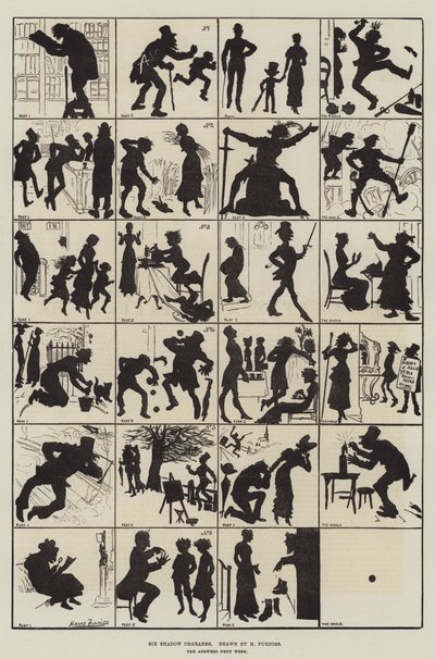 Altı Gölge Oyunu by Harry Furniss