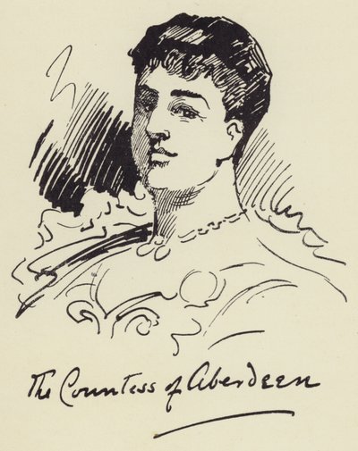 Aberdeen Kontesi by Harry Furniss